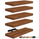 Wall Mounted Floating Shelves (5 Pack)